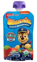 Crunch Pak Blendz Organic Apple-Blueberry Fruit Puree