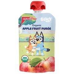 Organic Puree Apple Bluey Pouch 3 2 Ounces