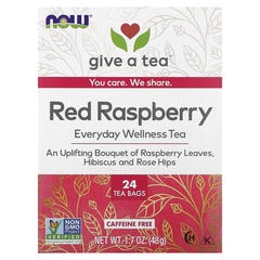 Now Wellness Tea Everyday Red Raspberry Tea Bags