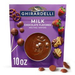 Ghirardelli Milk Chocolate Melting Wafers 10 Ounces