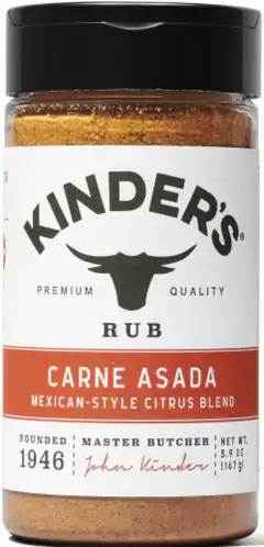Kinder's Carne Asada Mexican-Style Citrus Blend Seasoning, 5.9 oz