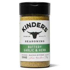 Kinder's Buttery Garlic & Herb Seasoning, 5 oz