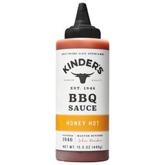 Kinder's Honey Hot BBQ Sauce 15.5 oz
