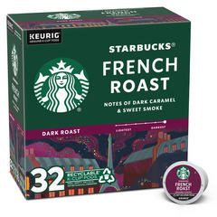Starbucks French Roast Dark Roast K-Cup Coffee Pods