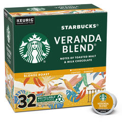 Starbucks Veranda Blend Light Roast K-Cup Coffee Pods
