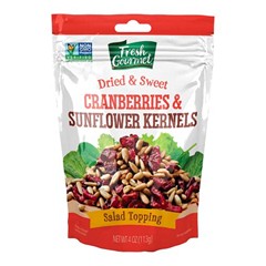 Fresh Gourmet Cranberries & Sunflower Kernels Salad Topping