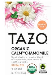 Tazo Regenerative Organic Calm Chamomile Herbal Tea