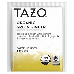 Tazo Regenerative Organic Green Ginger Tea Bags