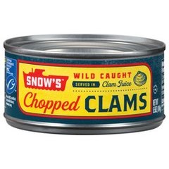Snow's Wild Caught Chopped Clams