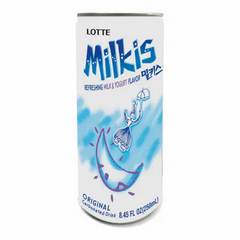 Lotte Milkis Original Milk & Yogurt Flavor Carbonated Drink