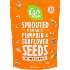 Go Raw Organic Sprouted Sea Salt Pumpkin & Sunflower Seeds