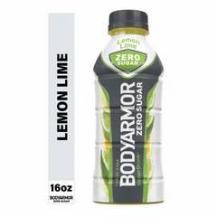 BODYARMOR Zero Sugar Lemon Lime Electrolyte Sports Drink Bottle 16 fl oz