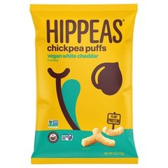 HIPPEAS Chickpea Puffs, Vegan White Cheddar