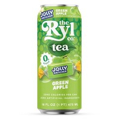 The Ryl Co. Zero Sugar Jolly Rancher Green Apple Tea, 16 oz