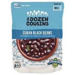 A Dozen Cousins Beans Black Rte Cuban - 10 OZ