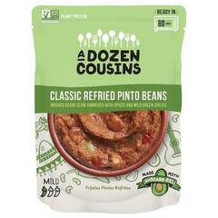 A Dozen Cousins Pinto Beans Refried - 10 OZ
