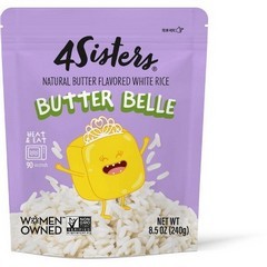 4Sisters Butter Belle Rice, 90 Second Ready to Eat