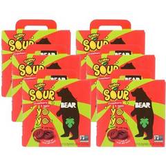Bear Fruit Rolls Strawberry Lemon Multipack - 5-0.7 oz