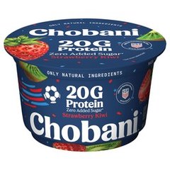 Chobani 20g Protein Lowfat Greek Yogurt Strawberry Kiwi 6.7 oz Cup