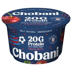 Chobani Lowfat Cherry Berry Greek Yogurt - 6.7 Gram
