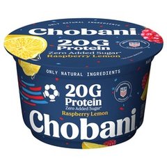 Chobani Lowfat Raspberry Lemon Greek Yogurt - 6.7 Gram