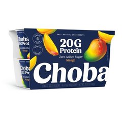 Chobani Lowfat Mango Greek Yogurt - 4 Each