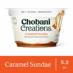 Chobani Creations Caramel Sundae Yogurt 5.3oz