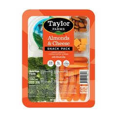 Taylor Farms Almonds & Cheese Snack Tray - 6.5 Oz