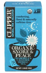 Clipper Snore & Peace Organic Tea - 20 Count