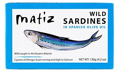 Matiz Wild Sardines in Spanish Olive Oil 4.2 oz
