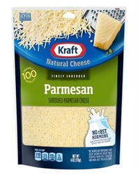 Kraft Shredded Parmesan Cheese 6 Ounces