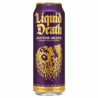 Liquid Death Doctor Death Flavored Sparkling Water
