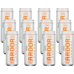 Ardor Energy Sparkling Water Tropical Mango - 12 Fl. Oz.