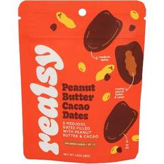 realsy Chocolate Peanut Butter Filled Dates
