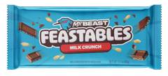 Feastables Mr Beast Crunch Milk Chocolate with Puffed Rice Candy Bar