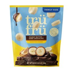 Tru Fru Frozen Bananas in Dark Chocolate & Peanut Butter