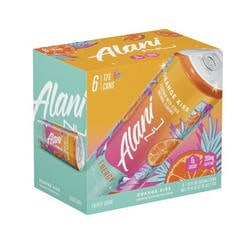 Alani Nu Orange Kiss Sugar Free Energy Drink 12 Fl Oz (Pack of 6)