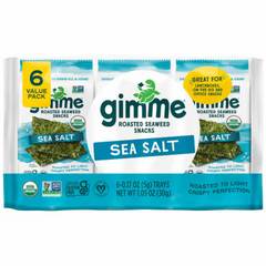 Gimme Seaweed Seasalt Snack 0.17 ounce