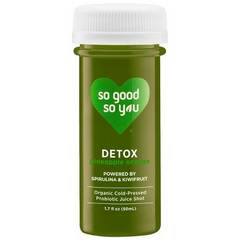 So Good So You Organic Detox Pineapple Orange Probiotic Juice Shot