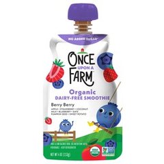 Once Upon A Farm Organic Berry Berry Dairy-Free Smoothie