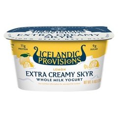 Icelandic Provisions Extra Creamy Whole Milk Lemon Protein Skyr Yogurt Cup