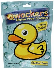 Qwackers Crackers, Gluten Free, Cheddar Cheese