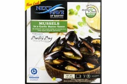 Next Wave Seafood Mussels, In A Garlic Butter Sauce 1 Lb
