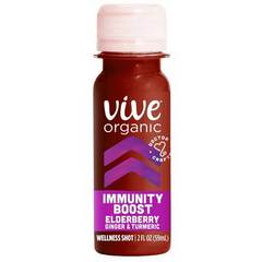 Vive Organic Immunity Boost Elderberry, Ginger & Turmeric Shot