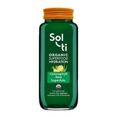 Sol-ti SuperFood Hydration Chlorophyll Aloe SuperAde Living Beverage