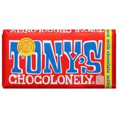 Tony's Chocolonely Milk Chocolate Candy Bar