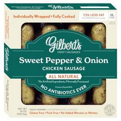 Gilbert's All Natural Early Bird Denver Recipe Chicken Sausage - 4 ct
