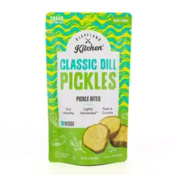 Cleveland Kitchen Classic Dill Pickle Bites Snack Pouch Refrigerated