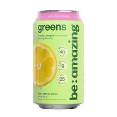 Be Amazing Daily Greens Drink - Pink Lemonade, 12 oz