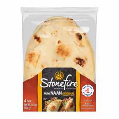 Stonefire Mini Original Naan 4 Count